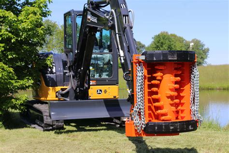 forestry mulcher for mini excavator